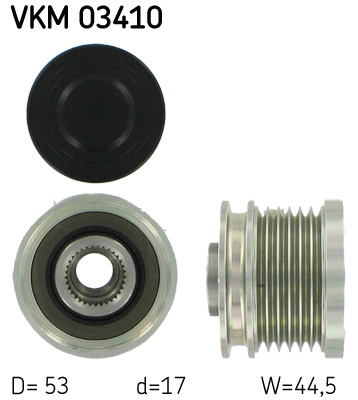 Sistem roata libera, generator VKM 03410 SKF